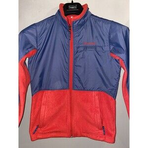 Columbia Kids M 10/12 Blue Red Insulated Snow Ski Jacket